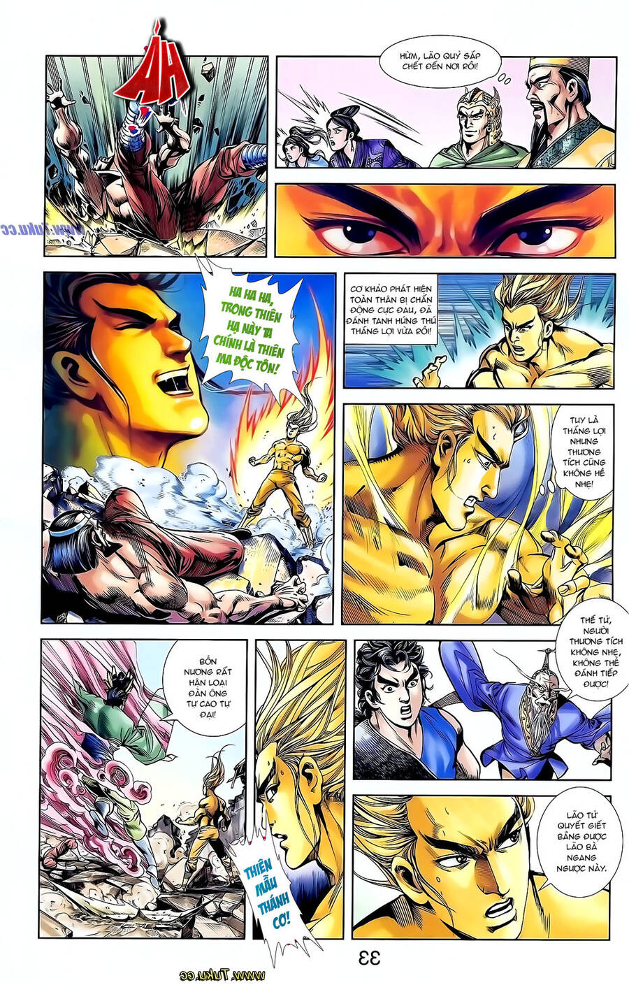 Thiên Tử Truyền Kỳ 1 Chapter 126 - Trang 2