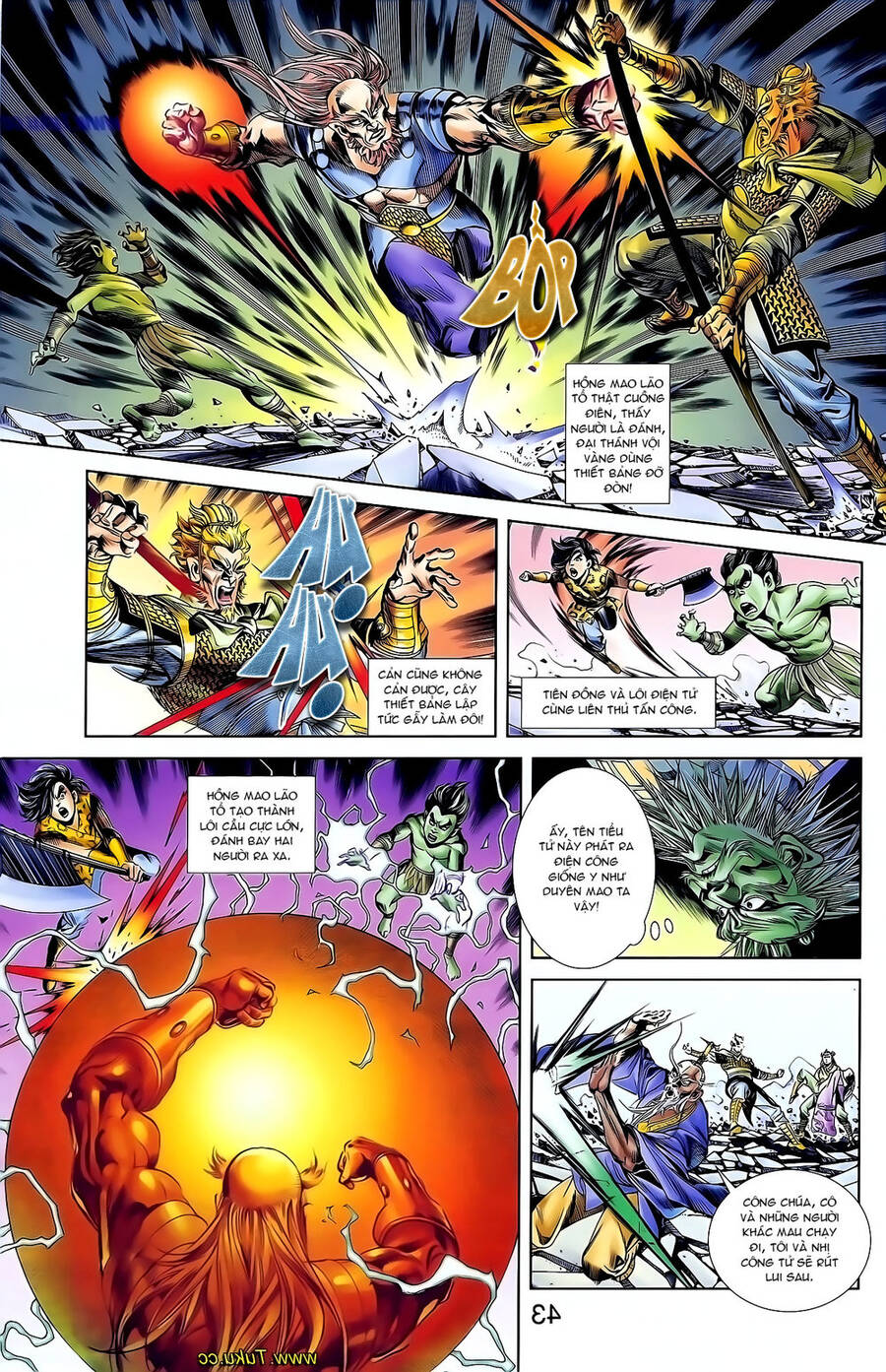 Thiên Tử Truyền Kỳ 1 Chapter 126 - Trang 2