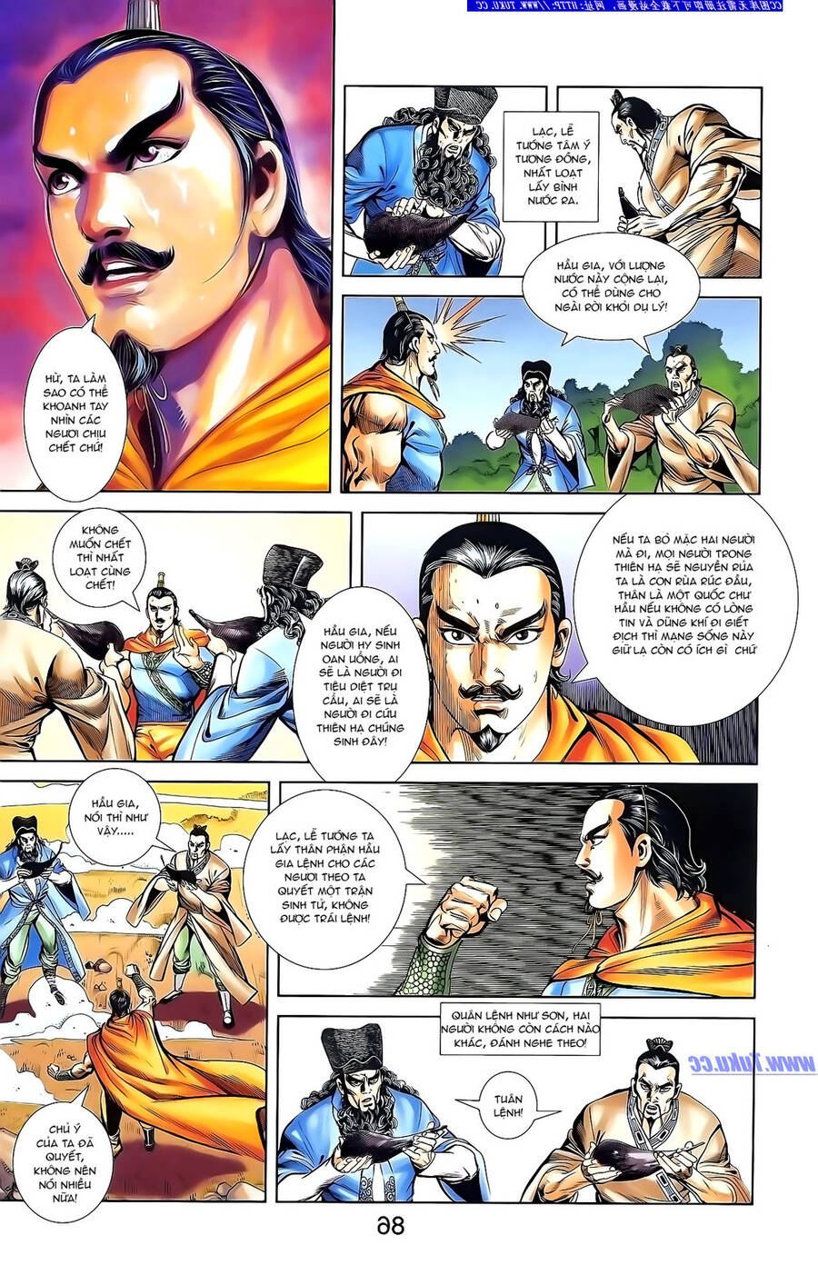 Thiên Tử Truyền Kỳ 1 Chapter 135 - Trang 2