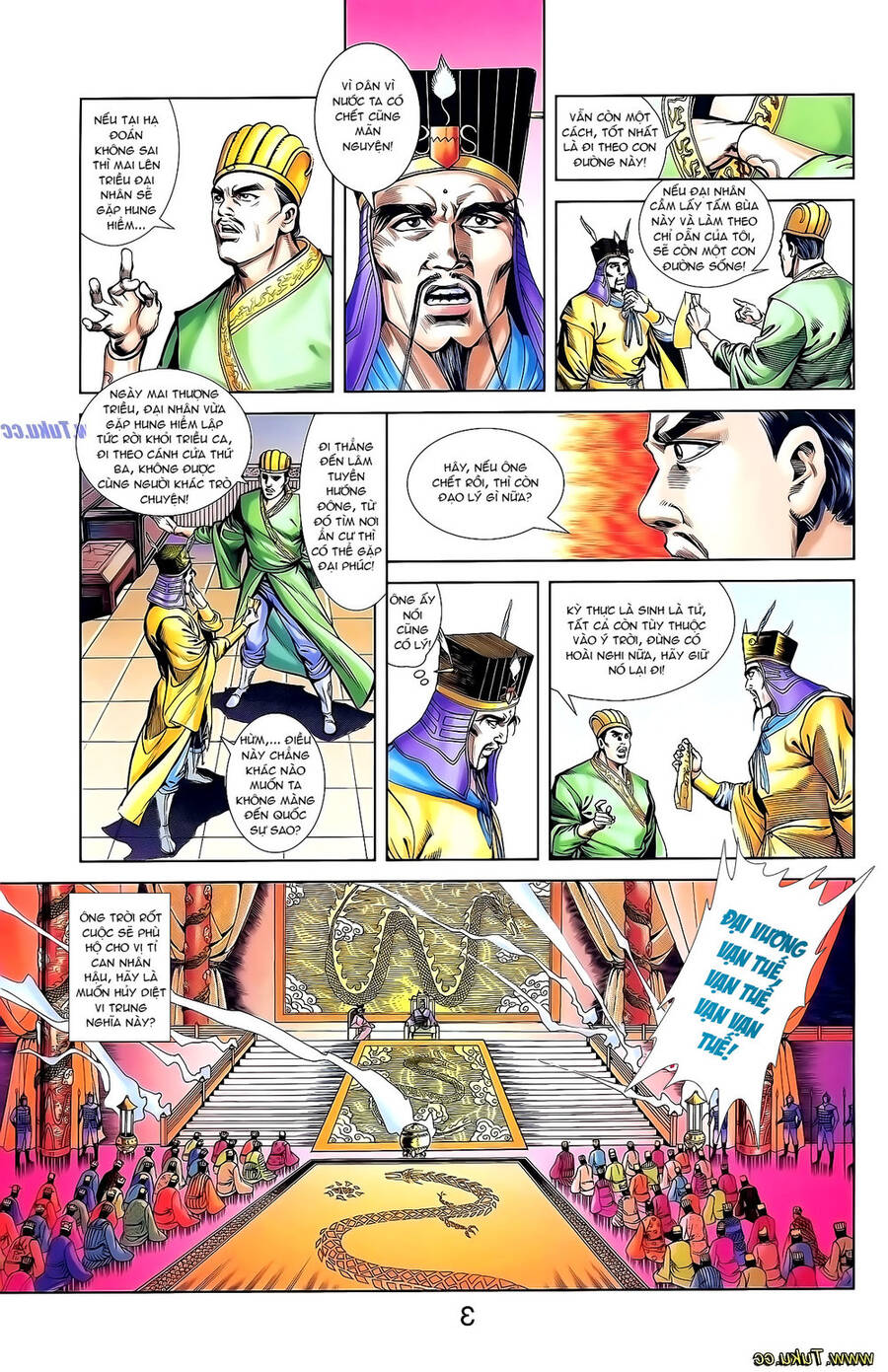 Thiên Tử Truyền Kỳ 1 Chapter 135 - Trang 2