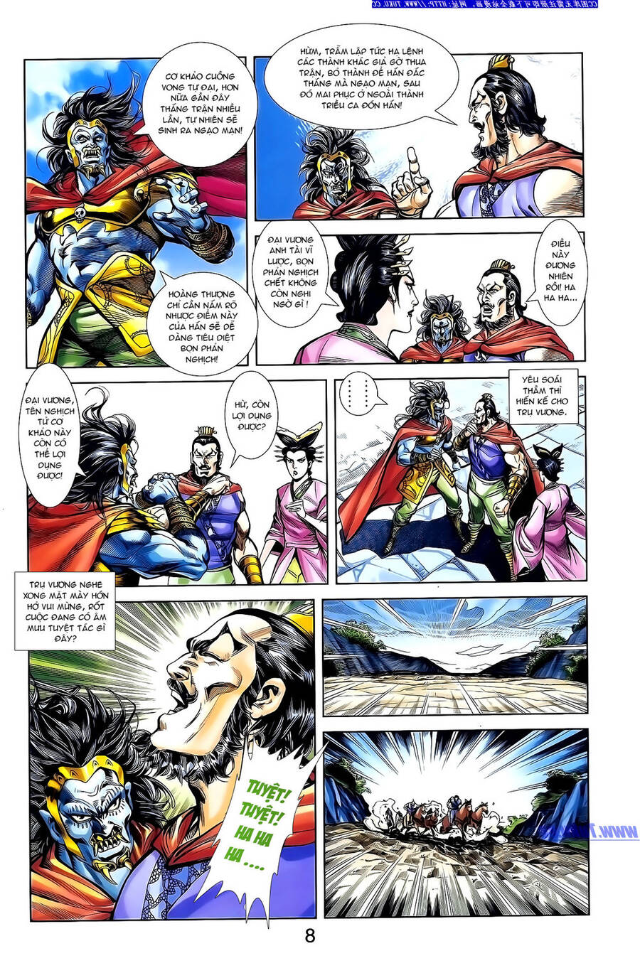 Thiên Tử Truyền Kỳ 1 Chapter 138 - Trang 2