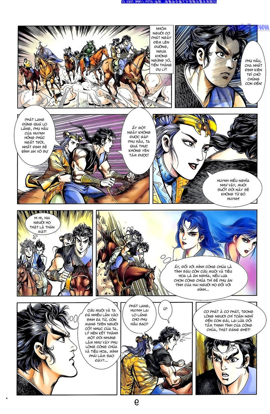 Thiên Tử Truyền Kỳ 1 Chapter 138 - Trang 2