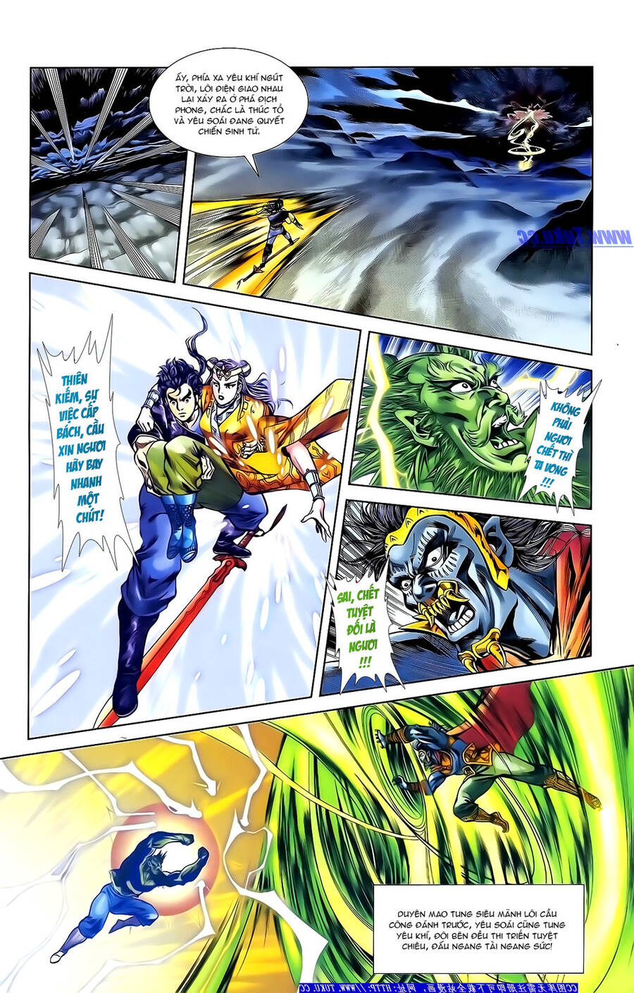 Thiên Tử Truyền Kỳ 1 Chapter 155 - Trang 2