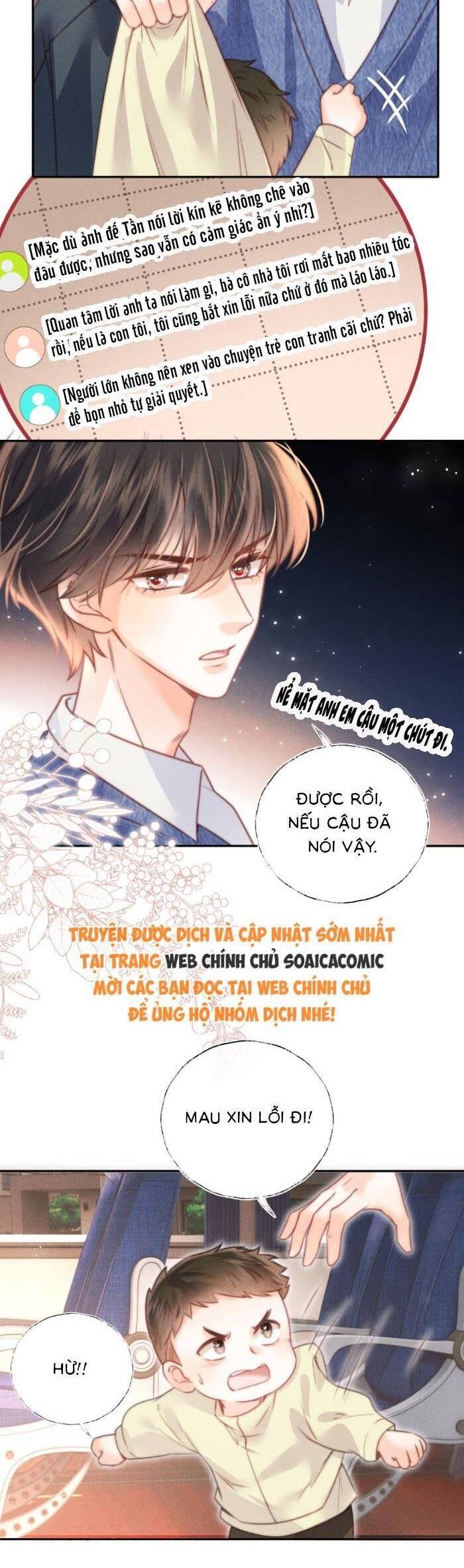 Cô Tổ Mới Ba Tuổi Rưỡi, Ôm Bình Sữa Xem Bói Được Cả Mạng Yêu Chiều Chapter 13 - Trang 2