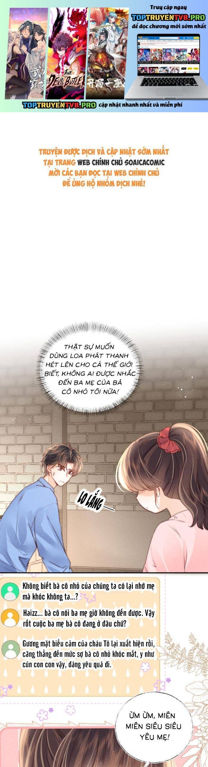 Cô Tổ Mới Ba Tuổi Rưỡi, Ôm Bình Sữa Xem Bói Được Cả Mạng Yêu Chiều Chapter 20 - Trang 2