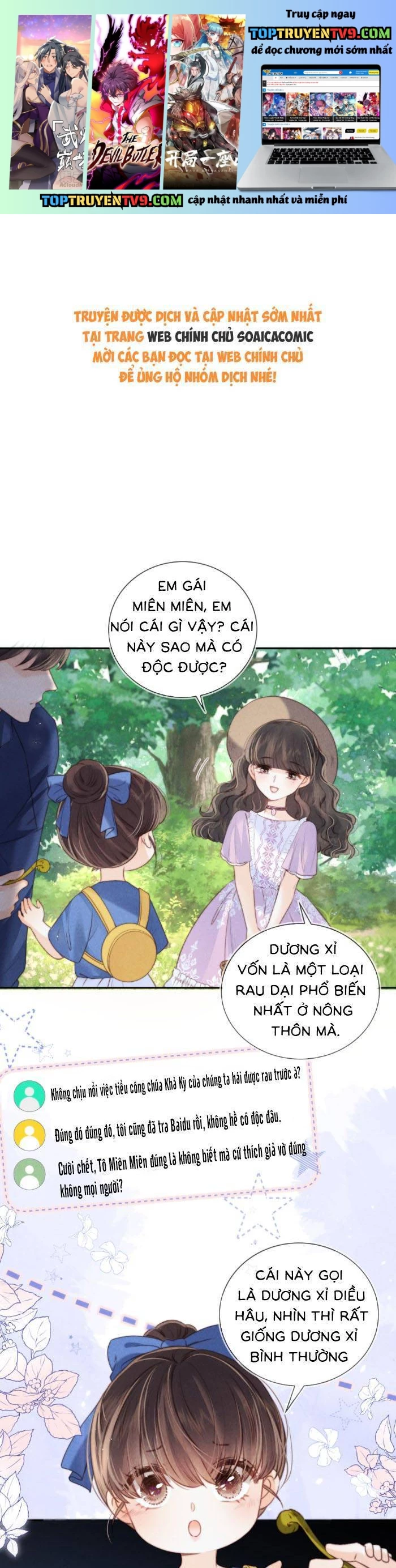 Cô Tổ Mới Ba Tuổi Rưỡi, Ôm Bình Sữa Xem Bói Được Cả Mạng Yêu Chiều Chapter 28 - Trang 2