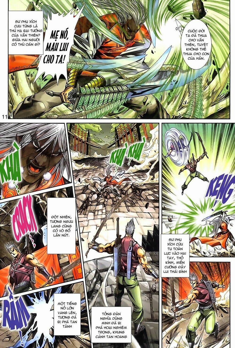 Thần Binh Tiền Truyện 3 – Loạn Thế Anh Hùng Thiên Chapter 11 - Trang 2