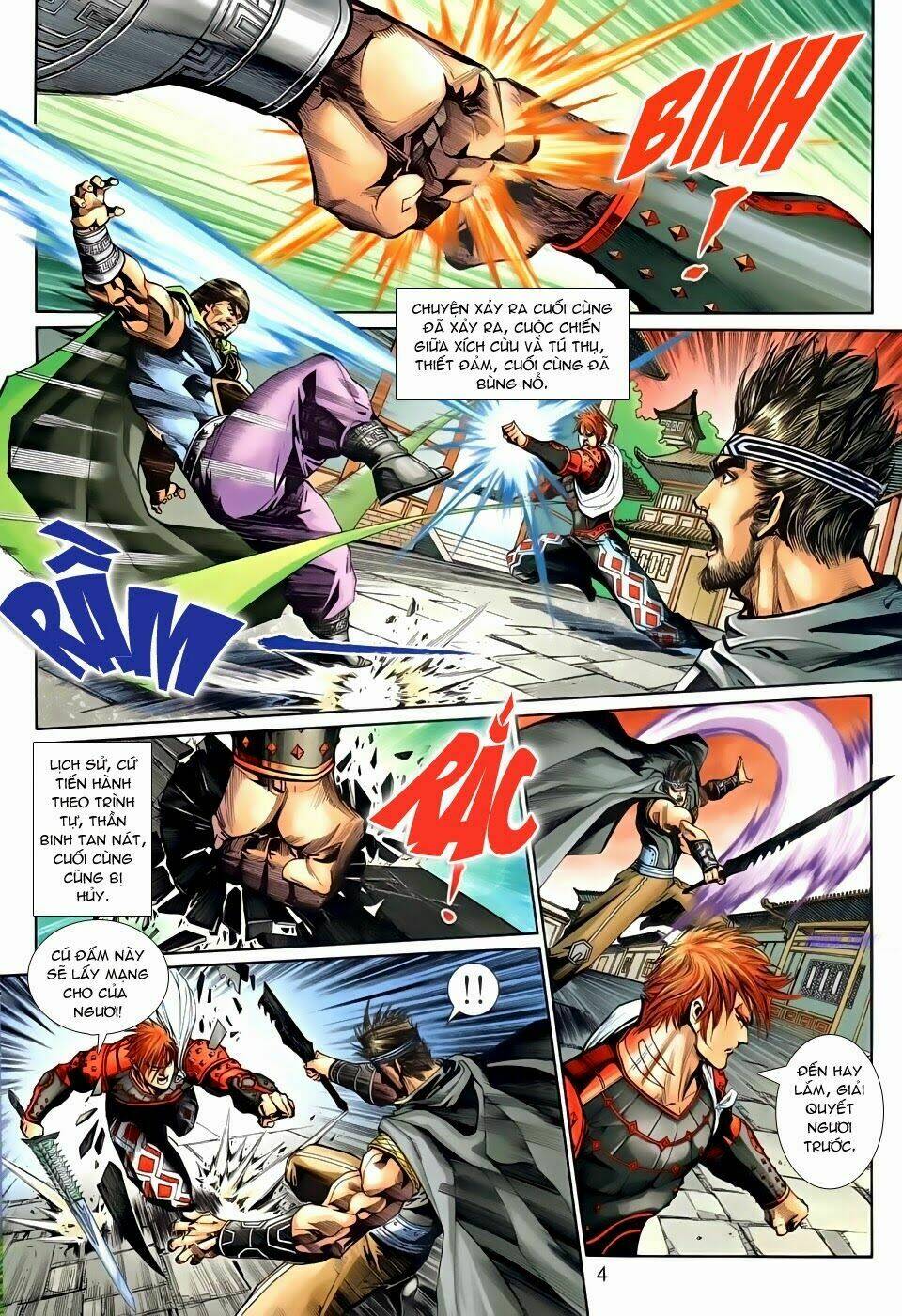 Thần Binh Tiền Truyện 3 – Loạn Thế Anh Hùng Thiên Chapter 23 - Trang 2