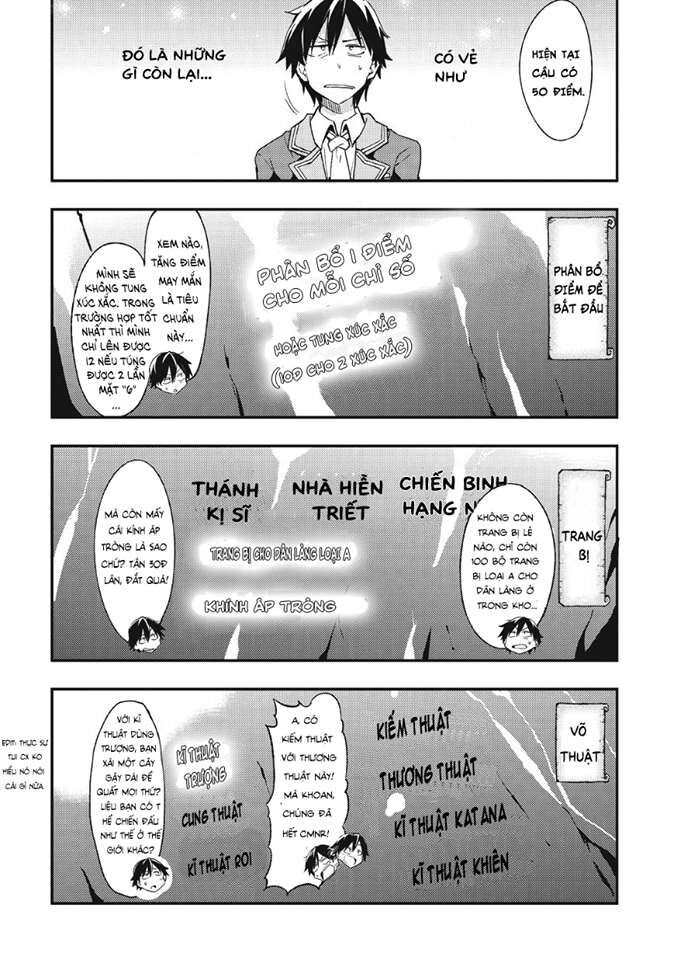 Hành Trình Cô Độc Nơi Dị Giới Chapter 1 - Trang 2