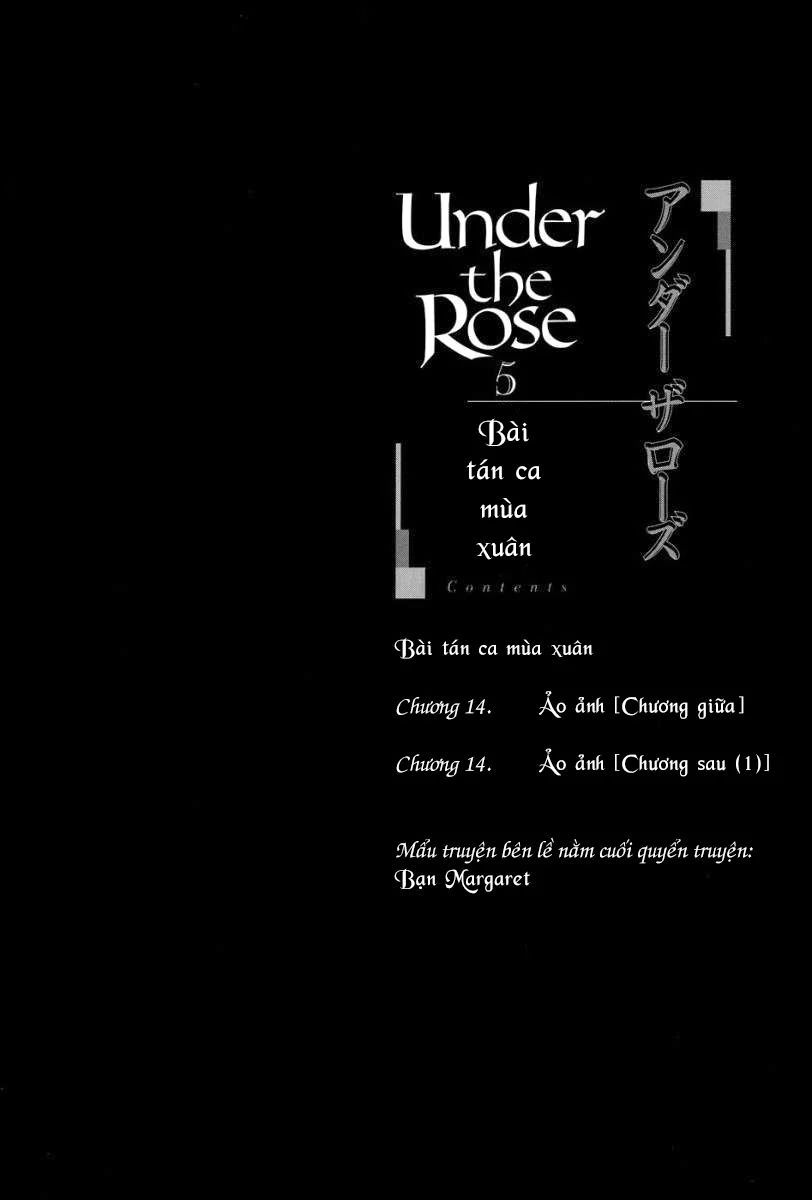 Under The Rose – Phần Truyện Mùa Xuân Chapter 14.3 - Trang 2
