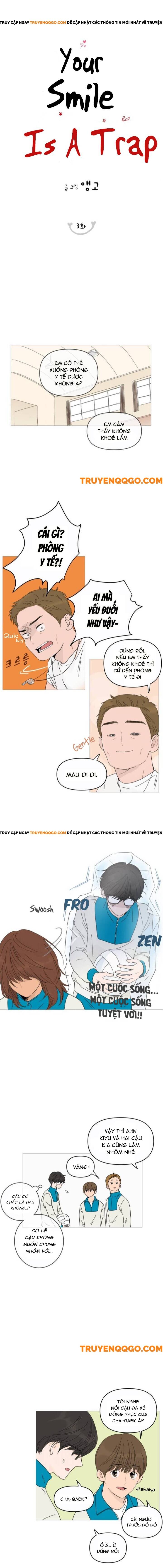 Nụ Cười Của Cậu Ấy Là Một Cái Bẫy Chapter 3 - Trang 2