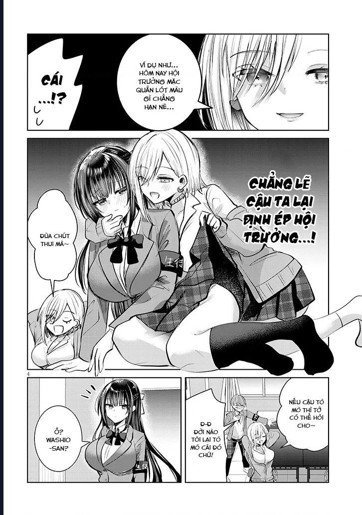 Kotowarenai Kaichou Wa Tomoe-Kun Ni Dake Shite Agetai Chapter 4 - Trang 2