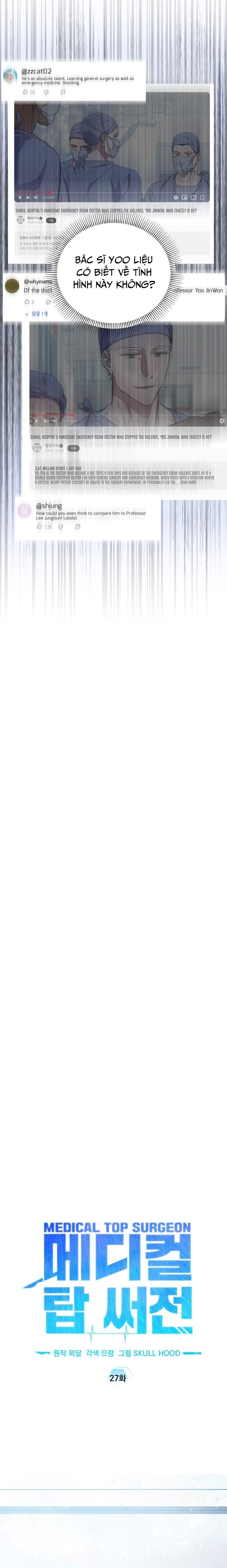 Tuyệt Đỉnh Bác Sĩ Chapter 27 - Trang 2