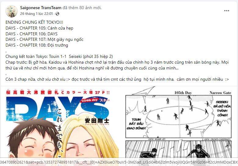 Days Chapter 107 - Trang 2