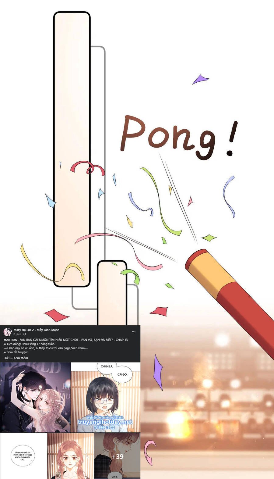 Trọng Sinh Trở Thành Fan” Vợ ” Của Thần Tượng Chapter 13.1 - Trang 2