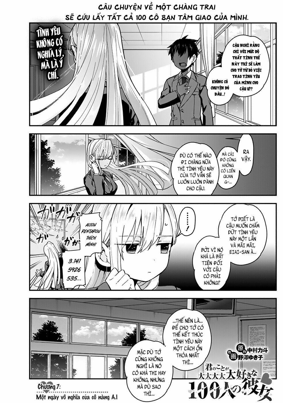 Kimi No Koto Ga Dai Dai Dai Dai Daisuki Na 100-Nin No Kanojo Chapter 7 - Trang 2