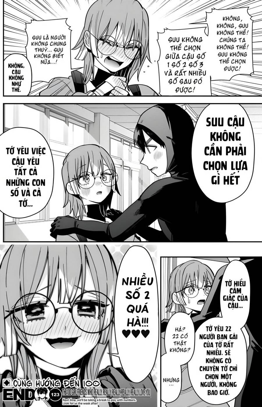 Kimi No Koto Ga Dai Dai Dai Dai Daisuki Na 100-Nin No Kanojo Chapter 123 - Trang 2