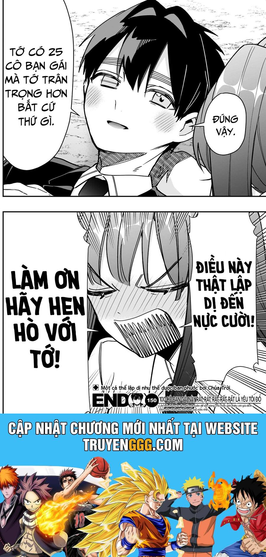 Kimi No Koto Ga Dai Dai Dai Dai Daisuki Na 100-Nin No Kanojo Chapter 150 - Trang 2