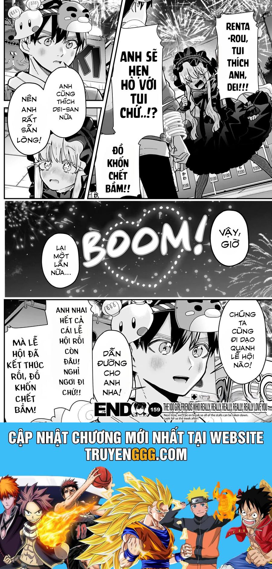 Kimi No Koto Ga Dai Dai Dai Dai Daisuki Na 100-Nin No Kanojo Chapter 159 - Trang 2