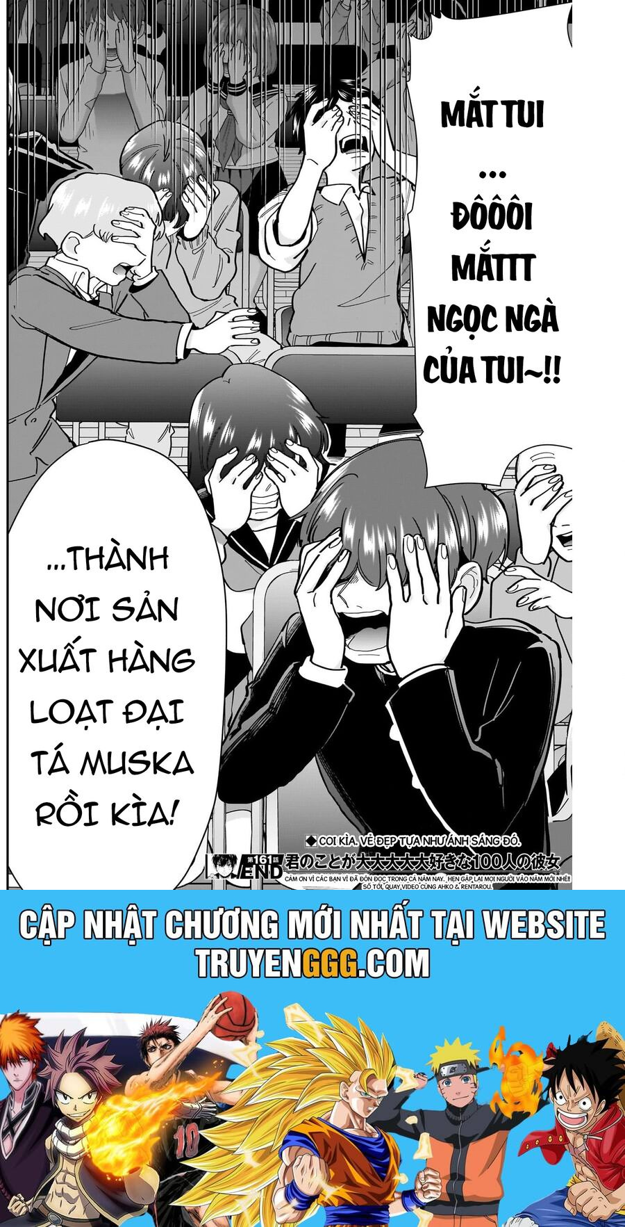 Kimi No Koto Ga Dai Dai Dai Dai Daisuki Na 100-Nin No Kanojo Chapter 161 - Trang 2