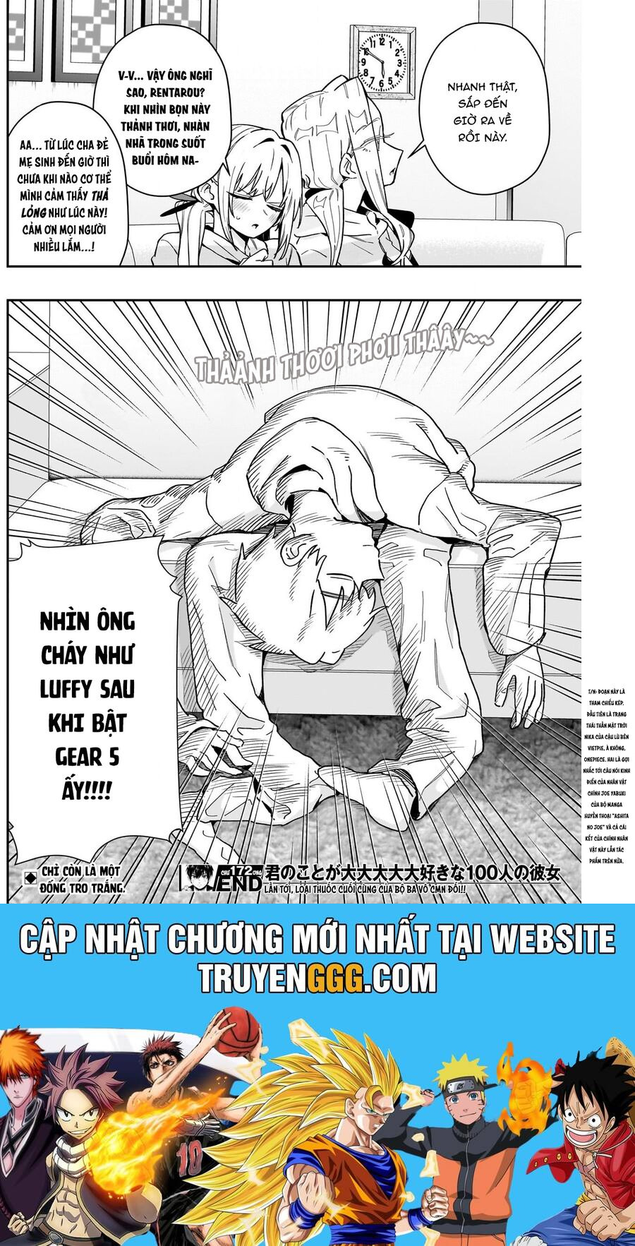 Kimi No Koto Ga Dai Dai Dai Dai Daisuki Na 100-Nin No Kanojo Chapter 172 - Trang 2