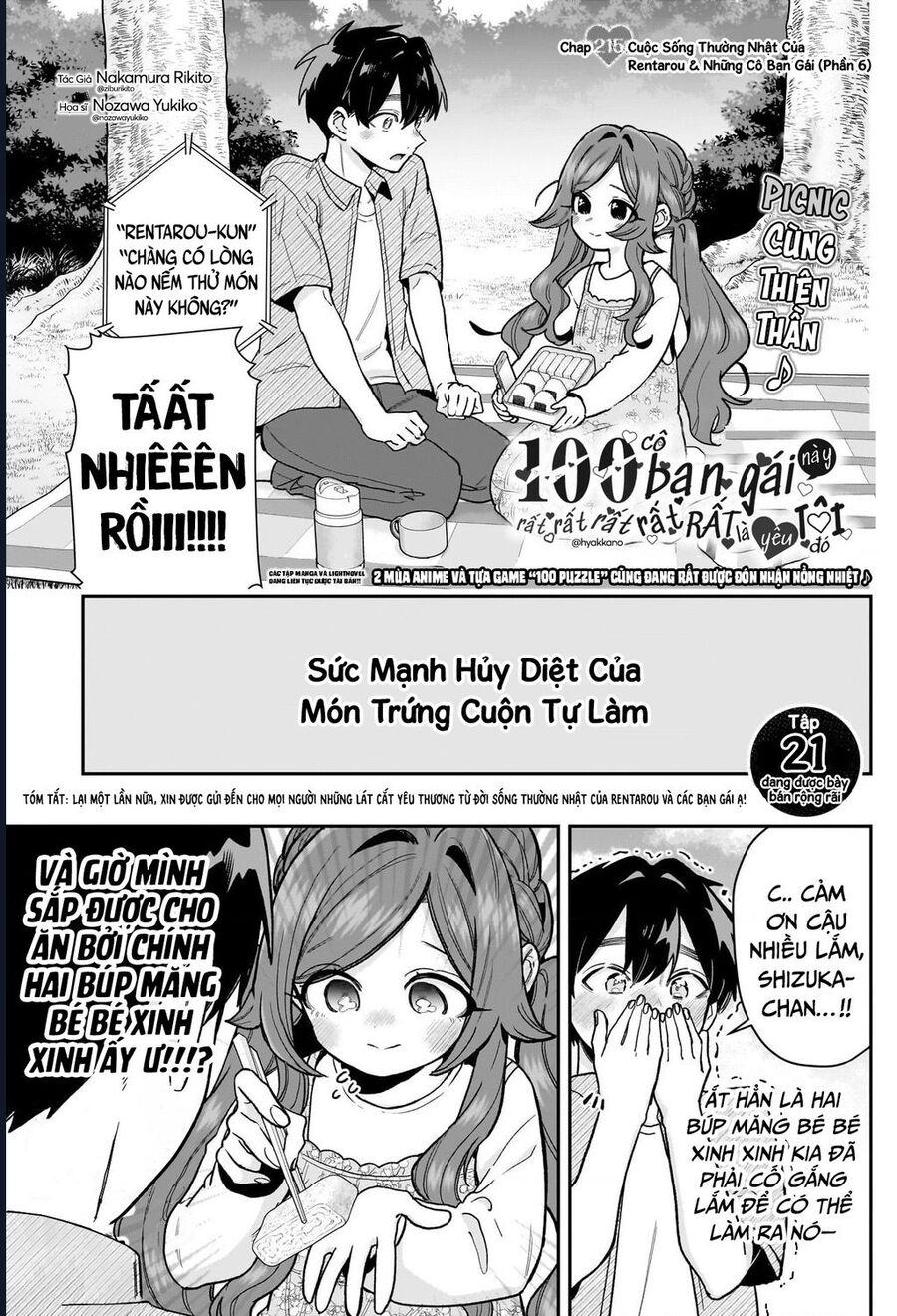 Kimi No Koto Ga Dai Dai Dai Dai Daisuki Na 100-Nin No Kanojo Chapter 215 - Trang 2