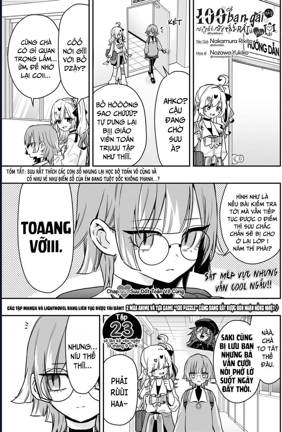 Kimi No Koto Ga Dai Dai Dai Dai Daisuki Na 100-Nin No Kanojo Chapter 226 - Trang 2