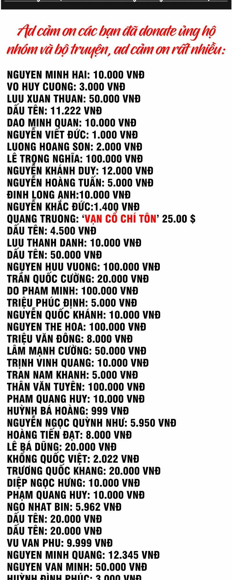 Vạn Cổ Chí Tôn Chapter 100 - Trang 2