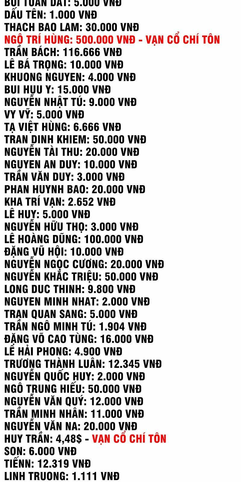 Vạn Cổ Chí Tôn Chapter 112 - Trang 2