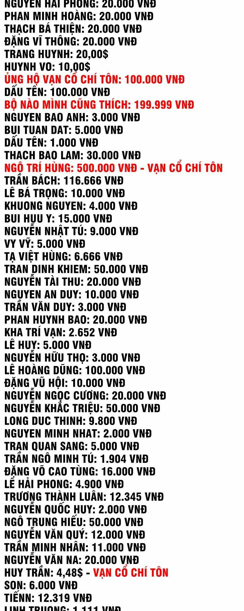 Vạn Cổ Chí Tôn Chapter 114 - Trang 2