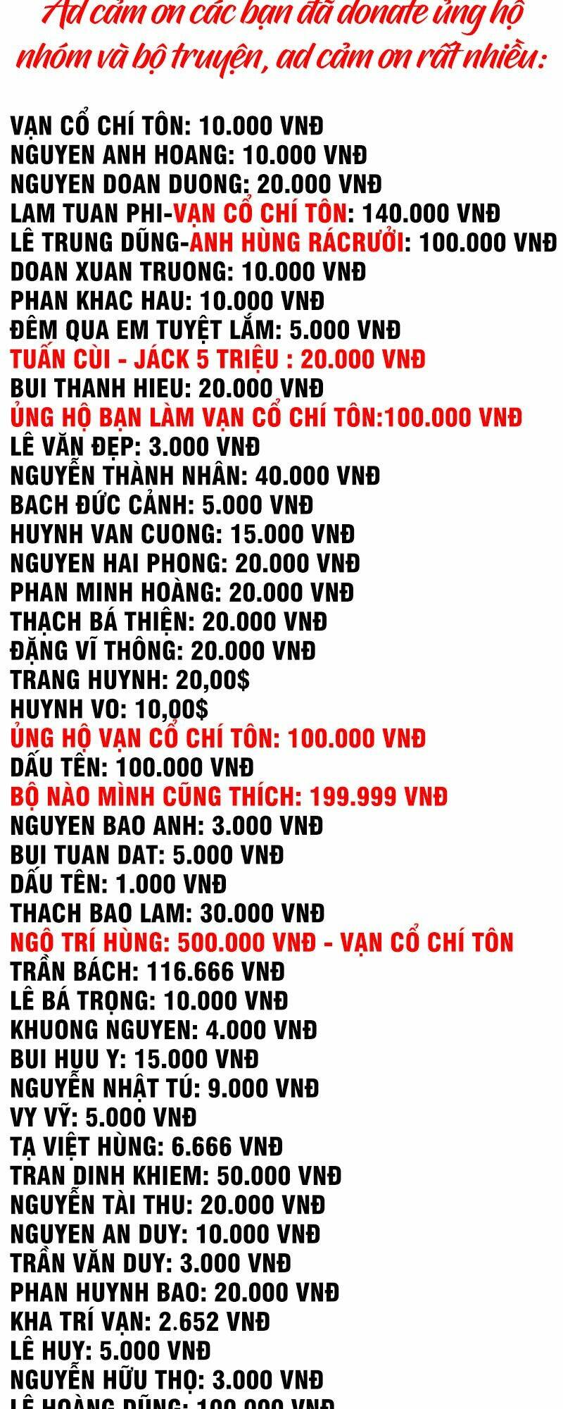 Vạn Cổ Chí Tôn Chapter 115 - Trang 2