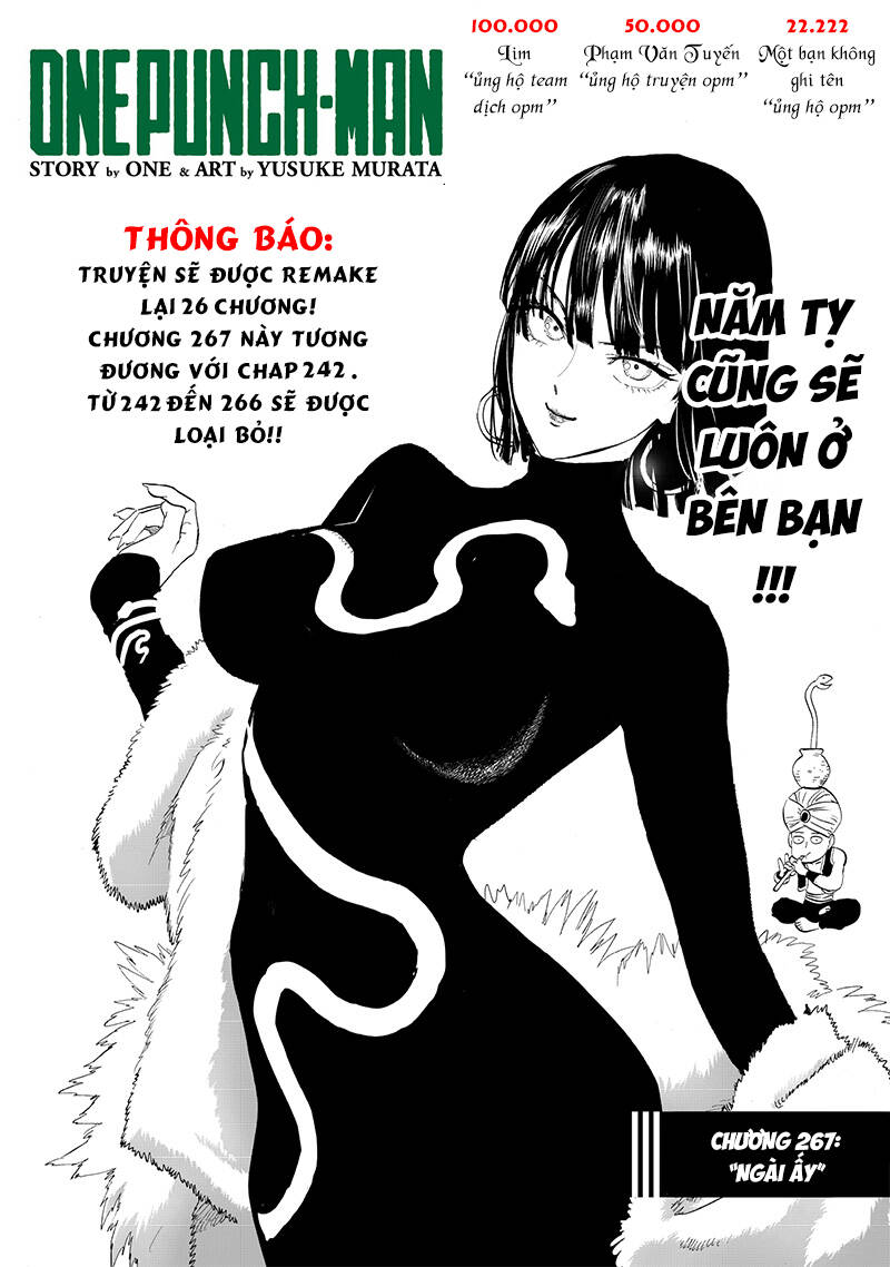 One-Punch Man Chapter 267 - Trang 2