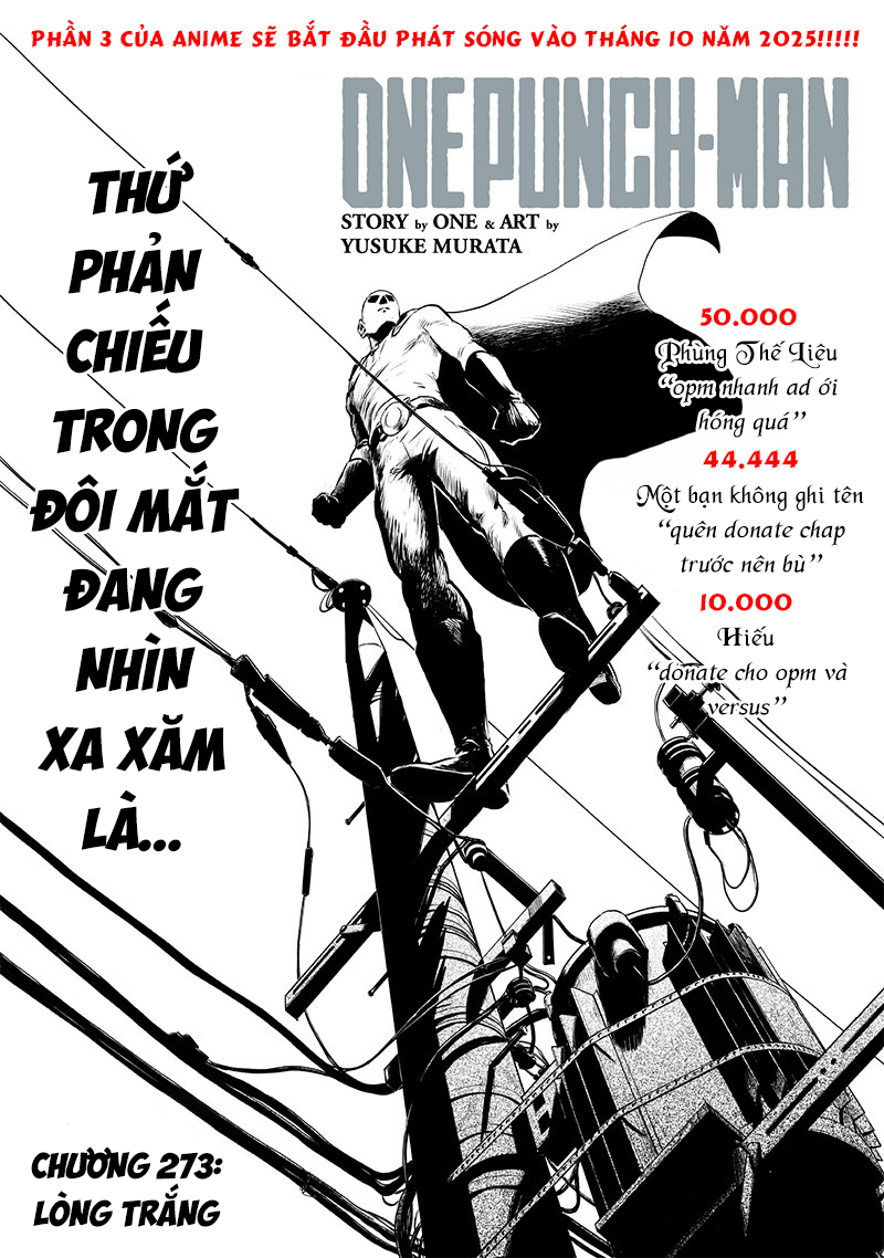 One-Punch Man Chapter 273 - Trang 2