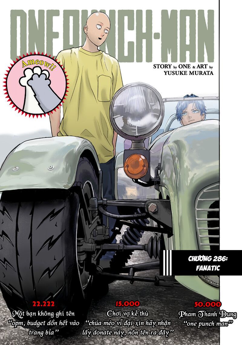 One-Punch Man Chapter 286 - Trang 2