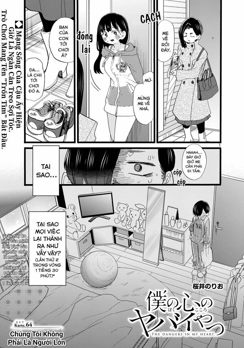 Boku No Kokoro No Yabai Yatsu Chapter 64 - Trang 2