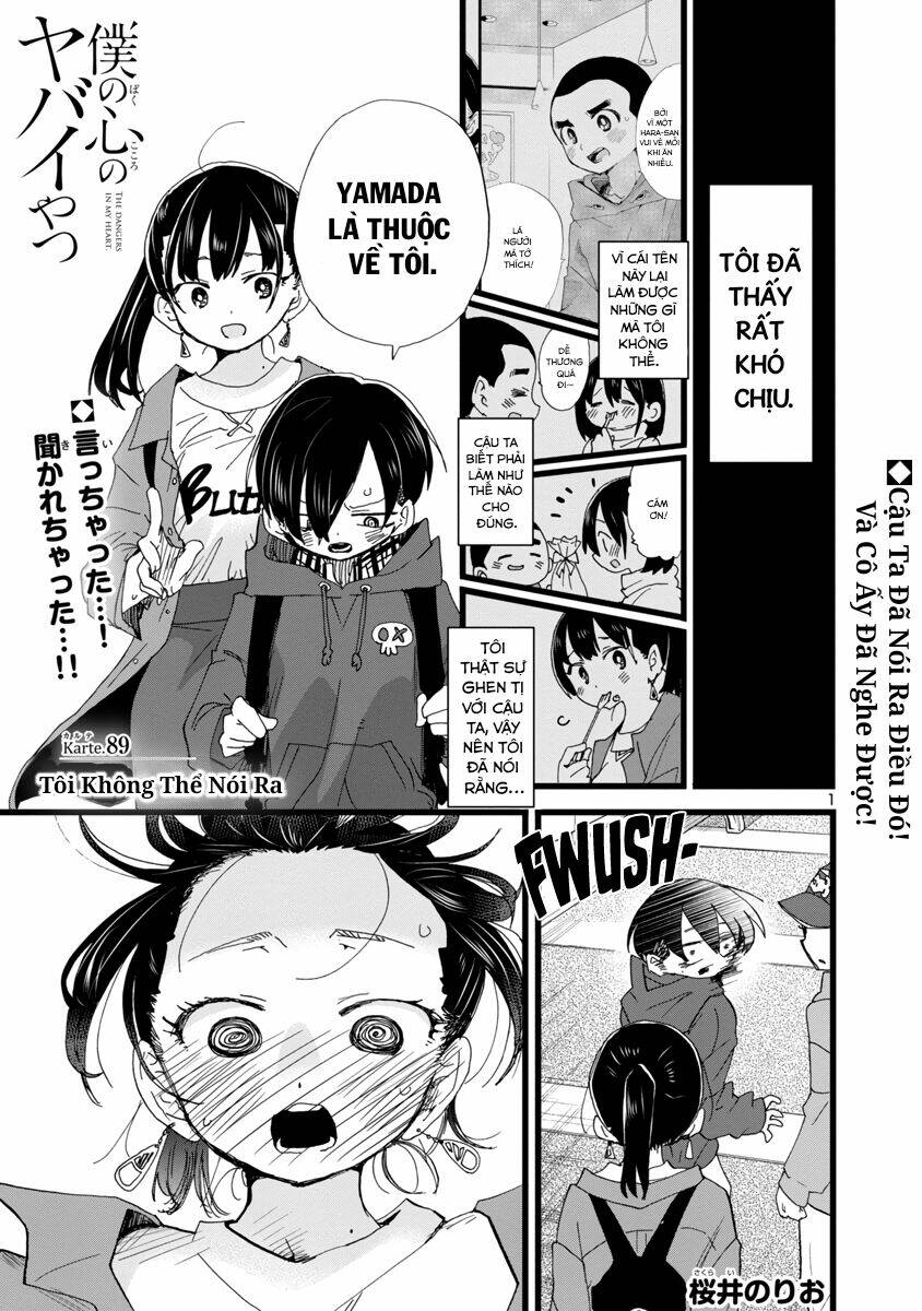 Boku No Kokoro No Yabai Yatsu Chapter 89 - Trang 2