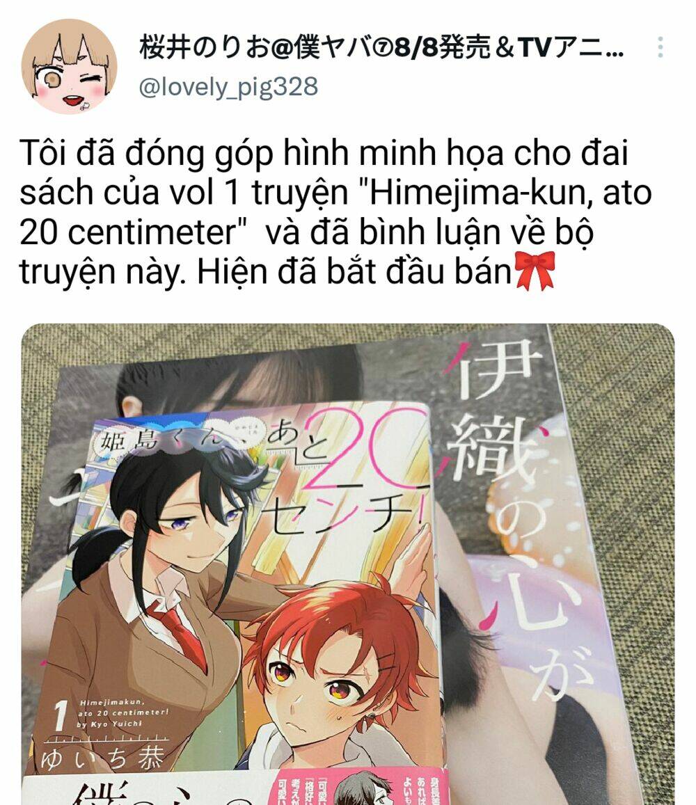 Boku No Kokoro No Yabai Yatsu Chapter 101.1 - Trang 2