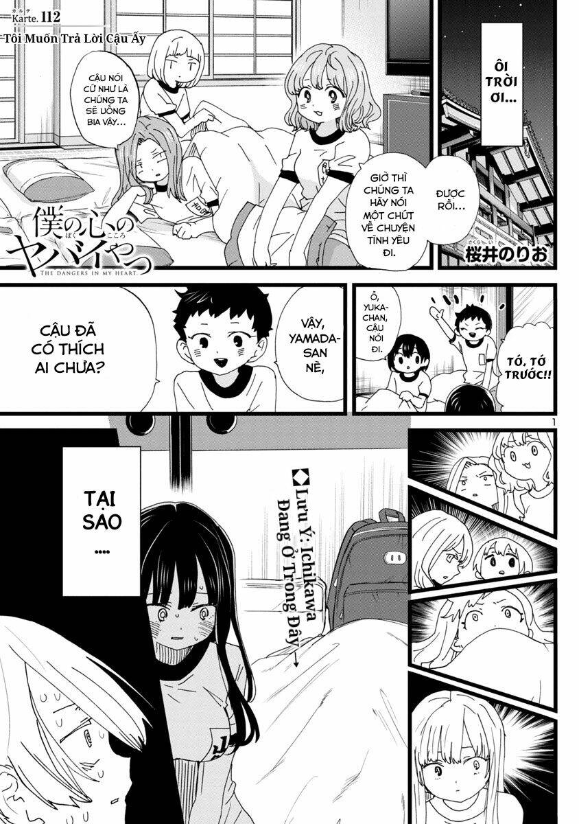 Boku No Kokoro No Yabai Yatsu Chapter 112 - Trang 2