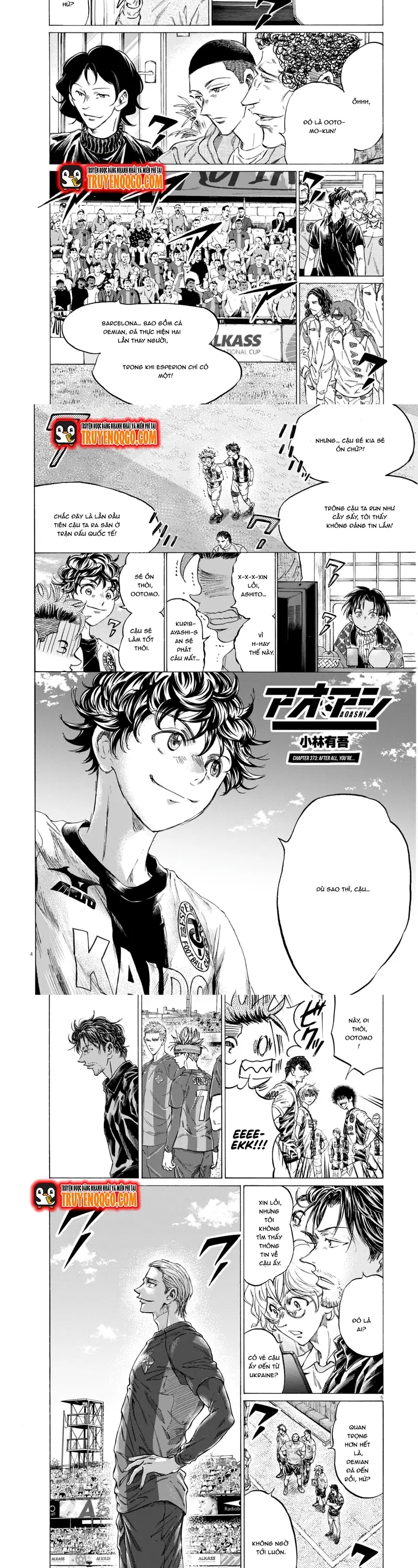 Thiên Tài Bóng Đá Ashito Chapter 373 - Trang 2