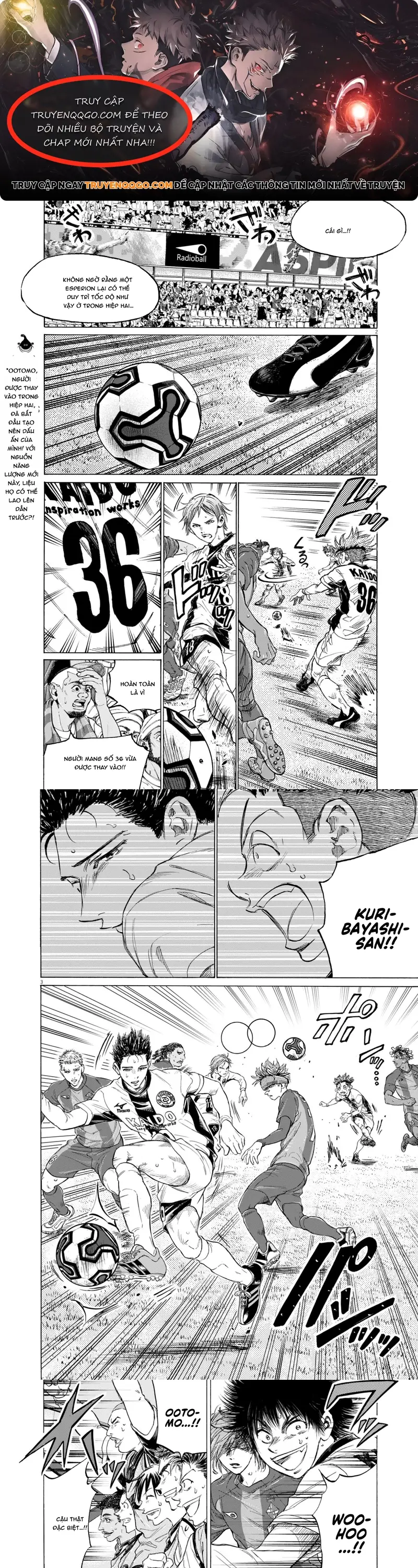 Thiên Tài Bóng Đá Ashito Chapter 374 - Trang 2