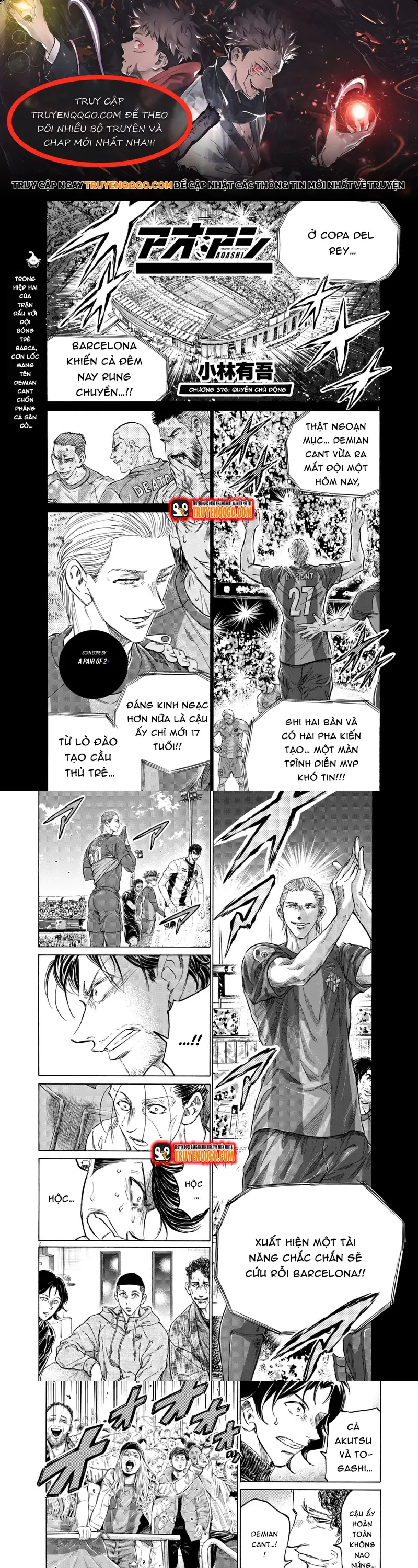 Thiên Tài Bóng Đá Ashito Chapter 376 - Trang 2