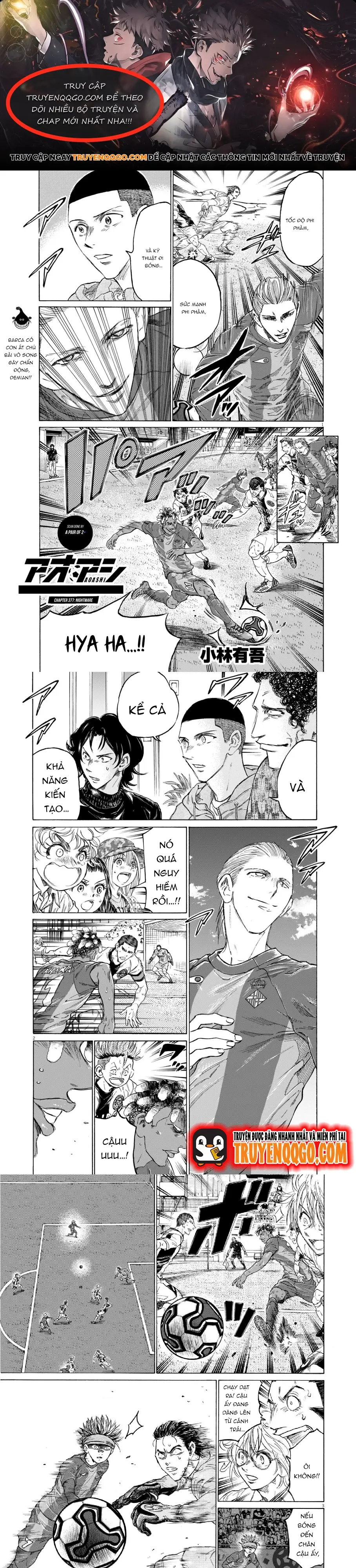 Thiên Tài Bóng Đá Ashito Chapter 377 - Trang 2