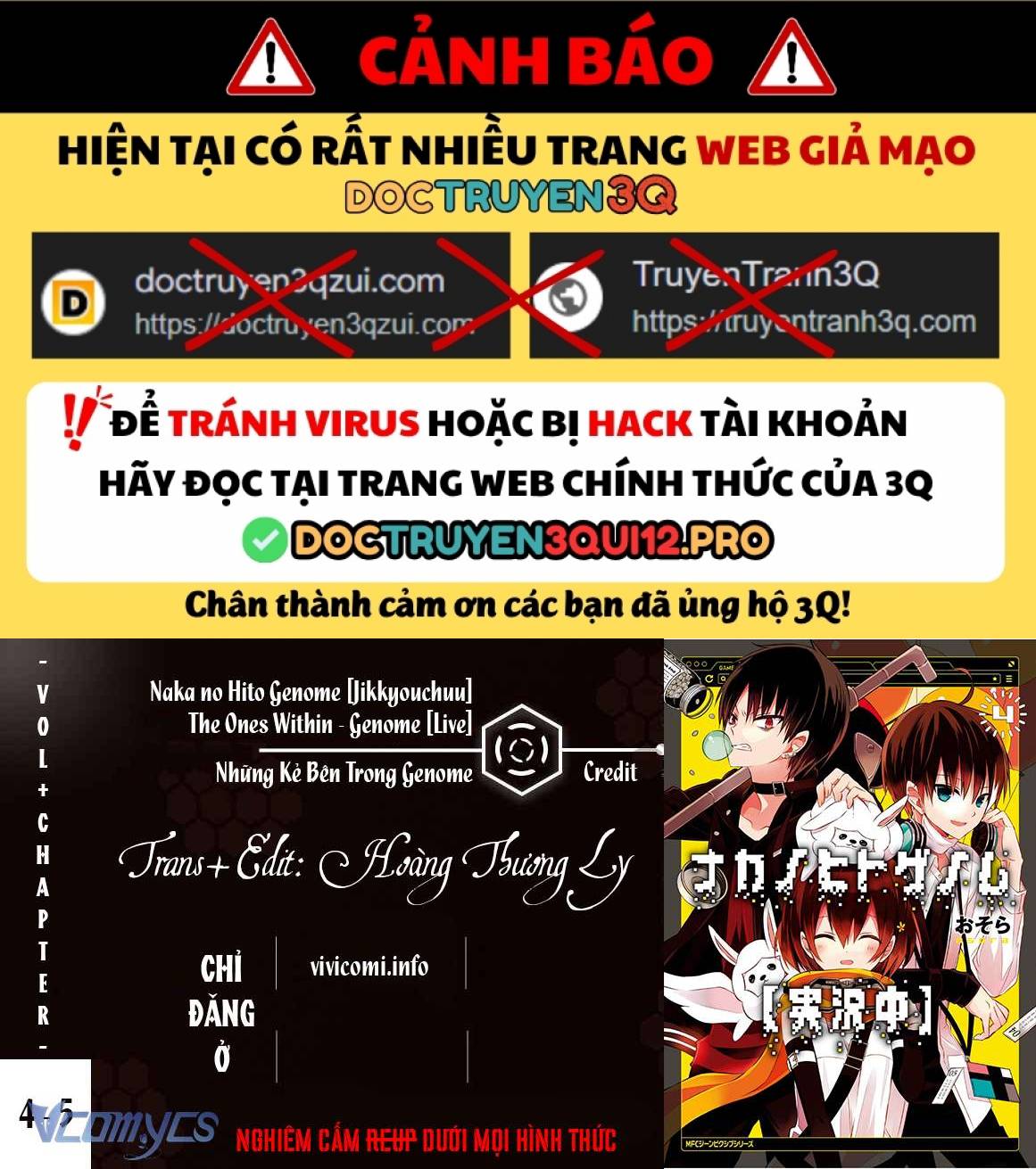 Những Kẻ Bên Trong Genome Chapter 18 - Trang 2