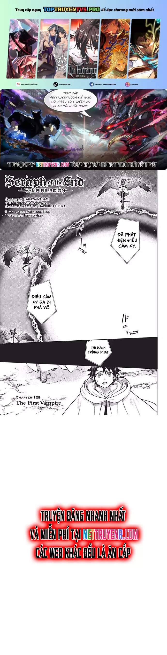 Owari No Seraph Chapter 129 - Trang 2