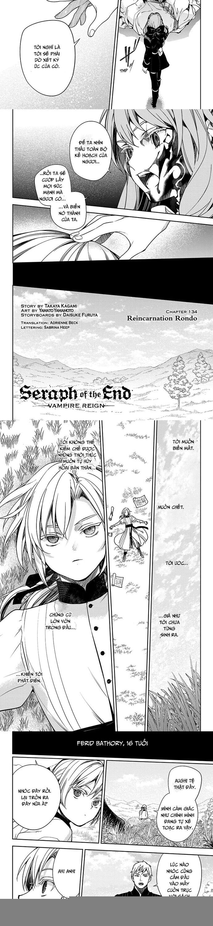 Owari No Seraph Chapter 134 - Trang 2