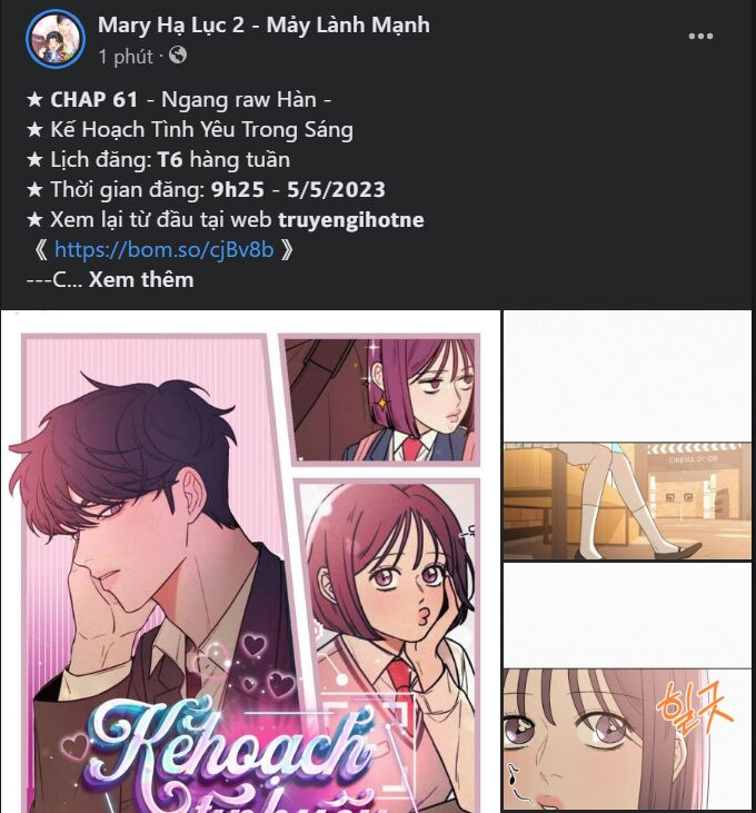 Tình Yêu Trong Sáng Chapter 61.1 - Trang 2