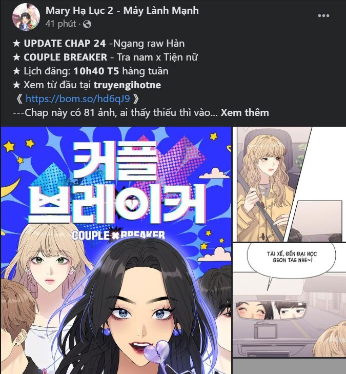 Tình Yêu Trong Sáng Chapter 64.2 - Trang 2