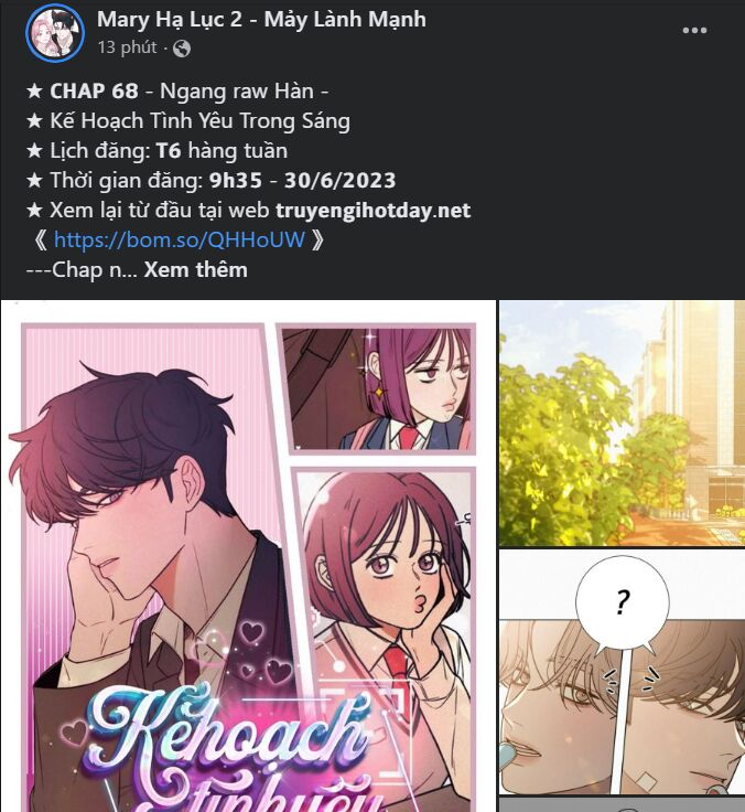 Tình Yêu Trong Sáng Chapter 68.1 - Trang 2