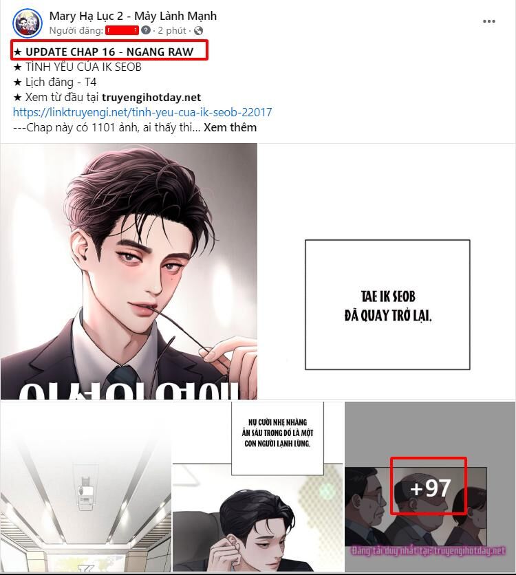 Tình Yêu Trong Sáng Chapter 81.2 - Trang 2