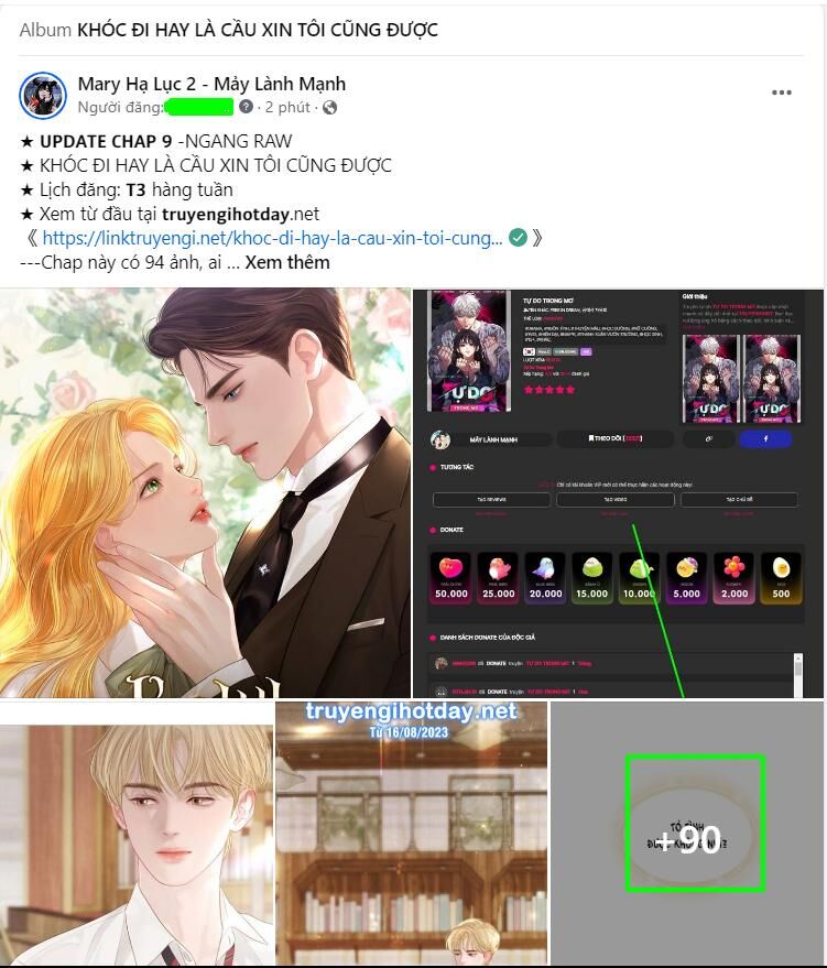 Tình Yêu Trong Sáng Chapter 83.2 - Trang 2